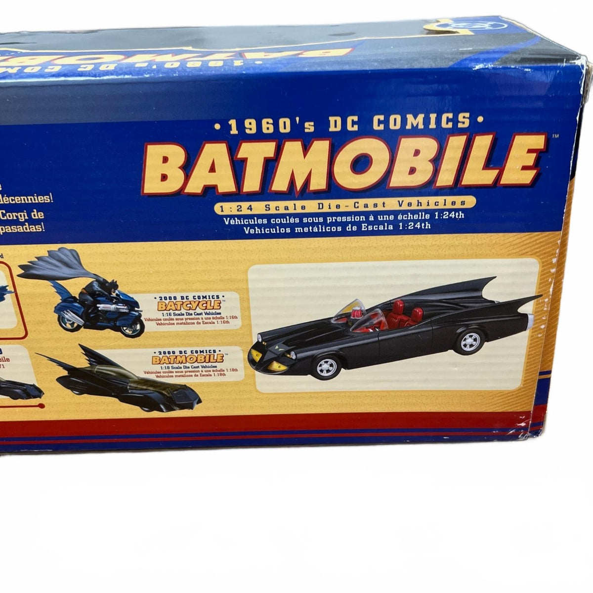 DC CORGI Batmobile (1960’s) 1:24 Scale