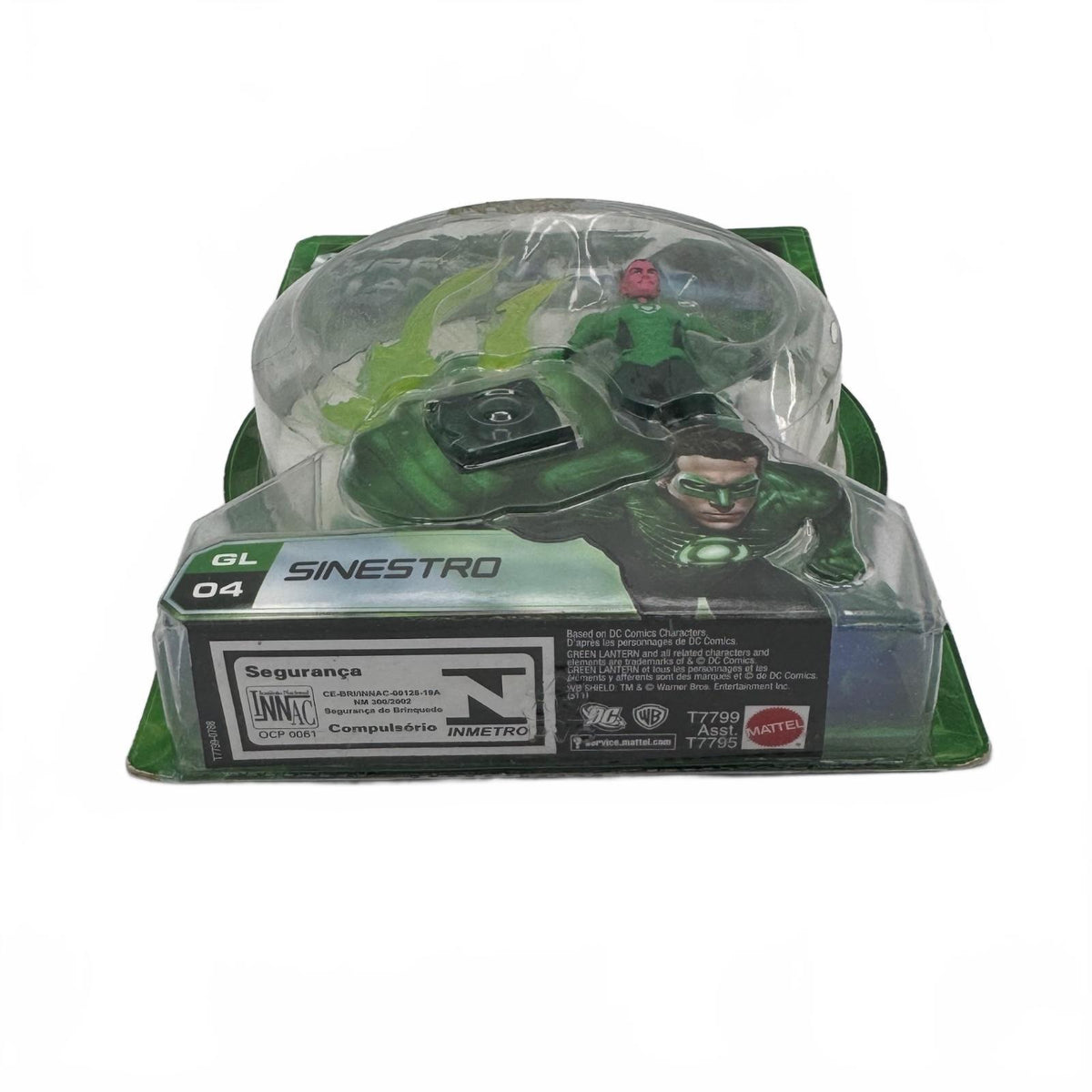 Mattel DC Green Lantern Sinestro Action Figure (Green Lantern Movie) 2010