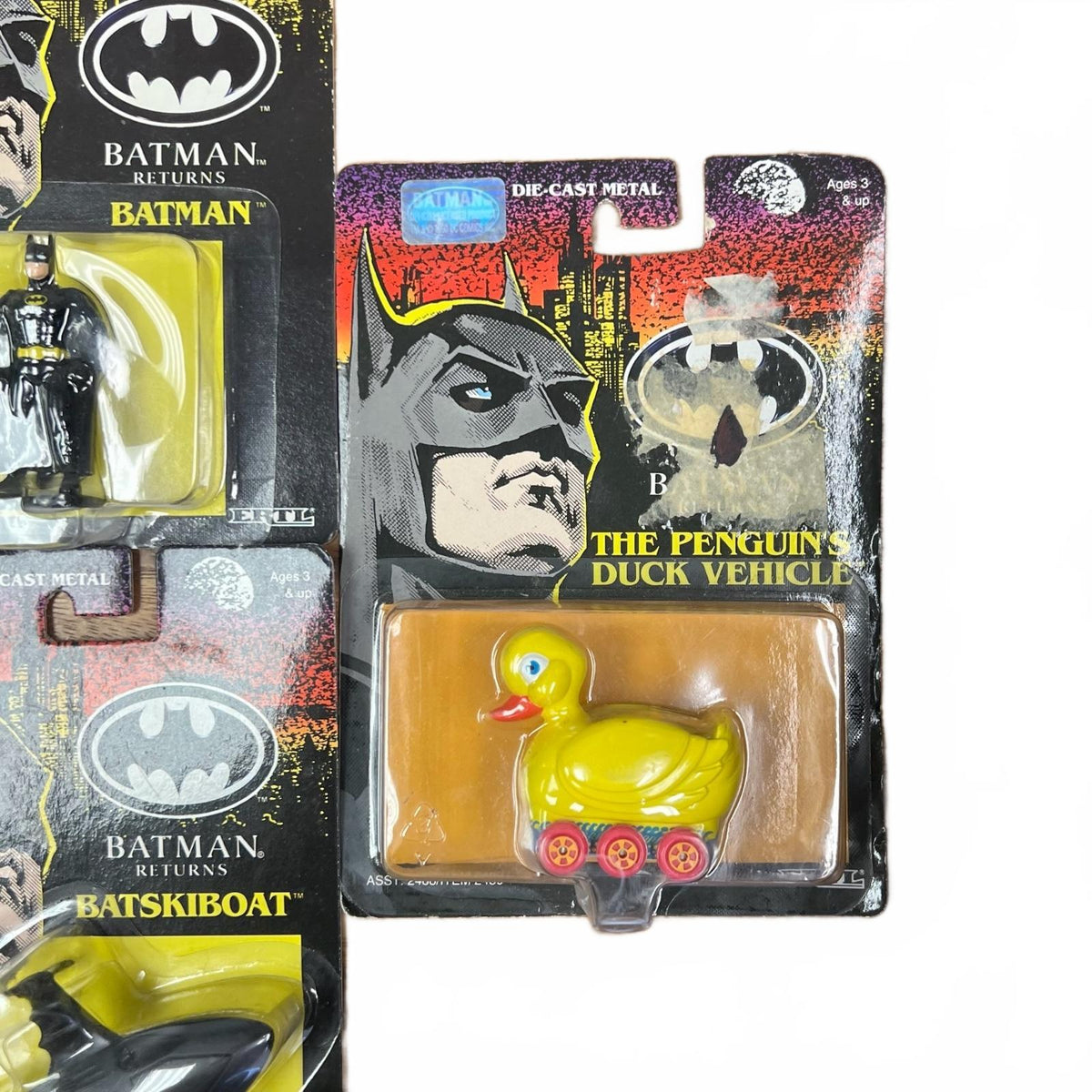 DC ERTL Batman Returns Lot of Diecast Miniatures