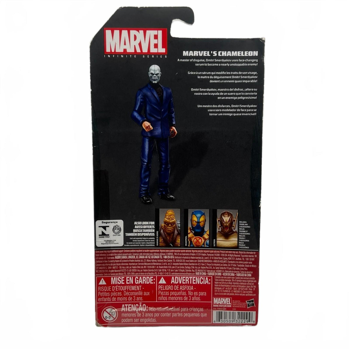 Hasbro Marvel Infinite Series Chameleon 3.75” Action Figure