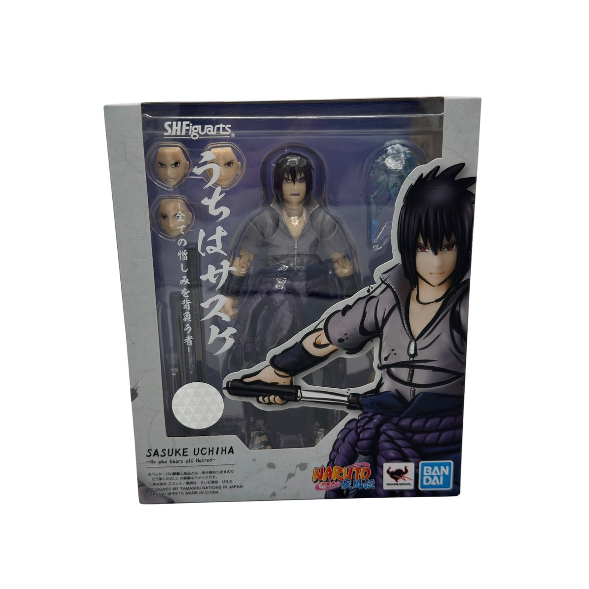 S.H.Figuarts Sasuke Uchiha (He Who Bears All Hatred) Figure w/ Last Suvivor Kit