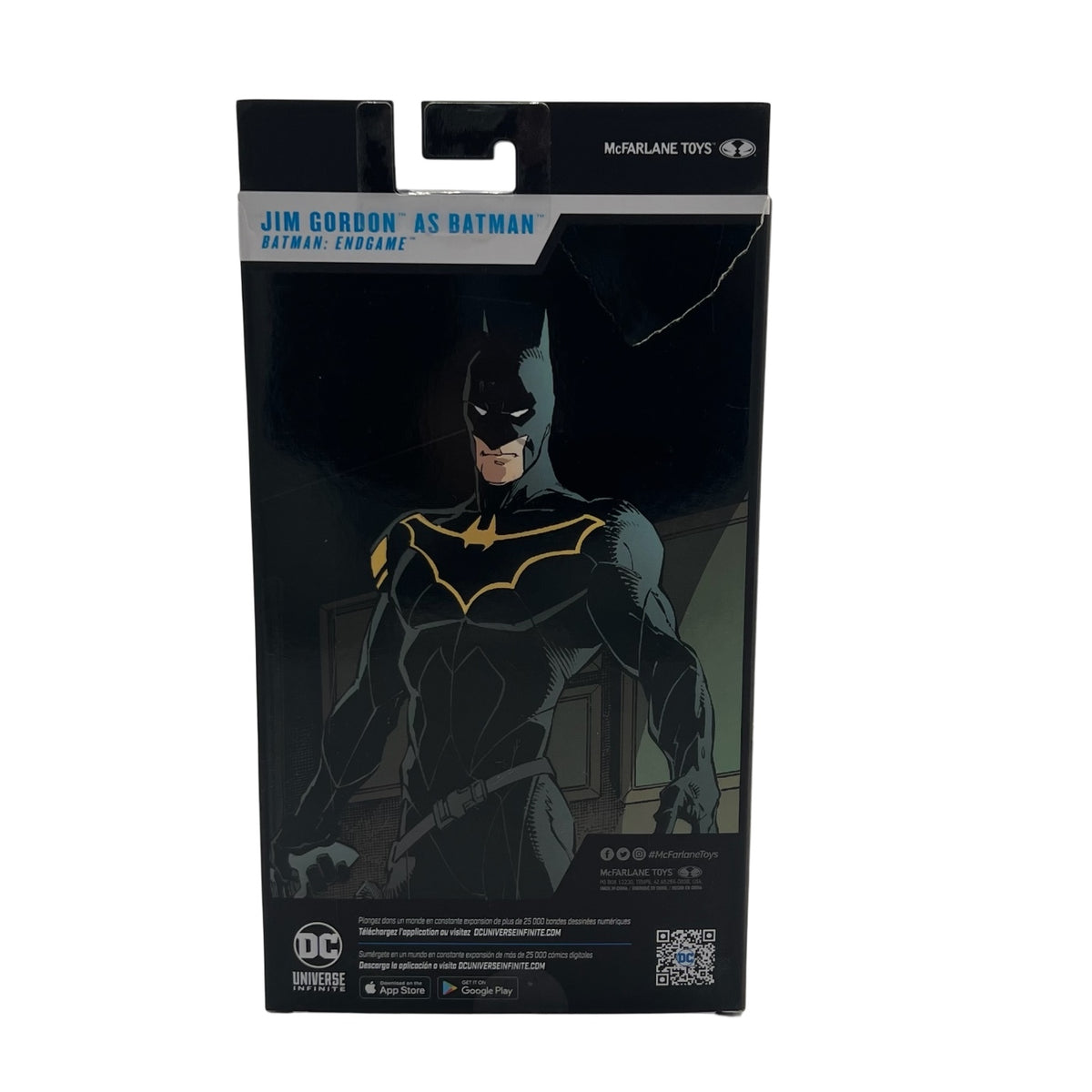 DC McFarlane Jim Gordon As Batman (Batman: Endgame) 7” Action Figure