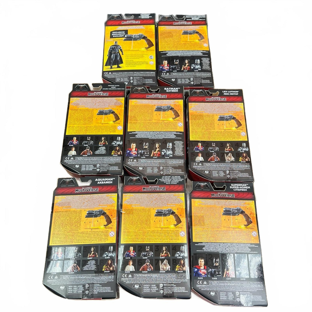 DC Multiverse Grapnel Blaster BAF Lot 6” Action Figures