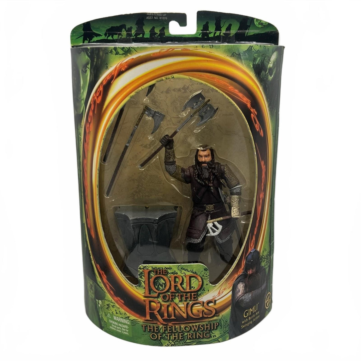 Lord of The Rings Gimli (The Fellowship) 6” Action Figure