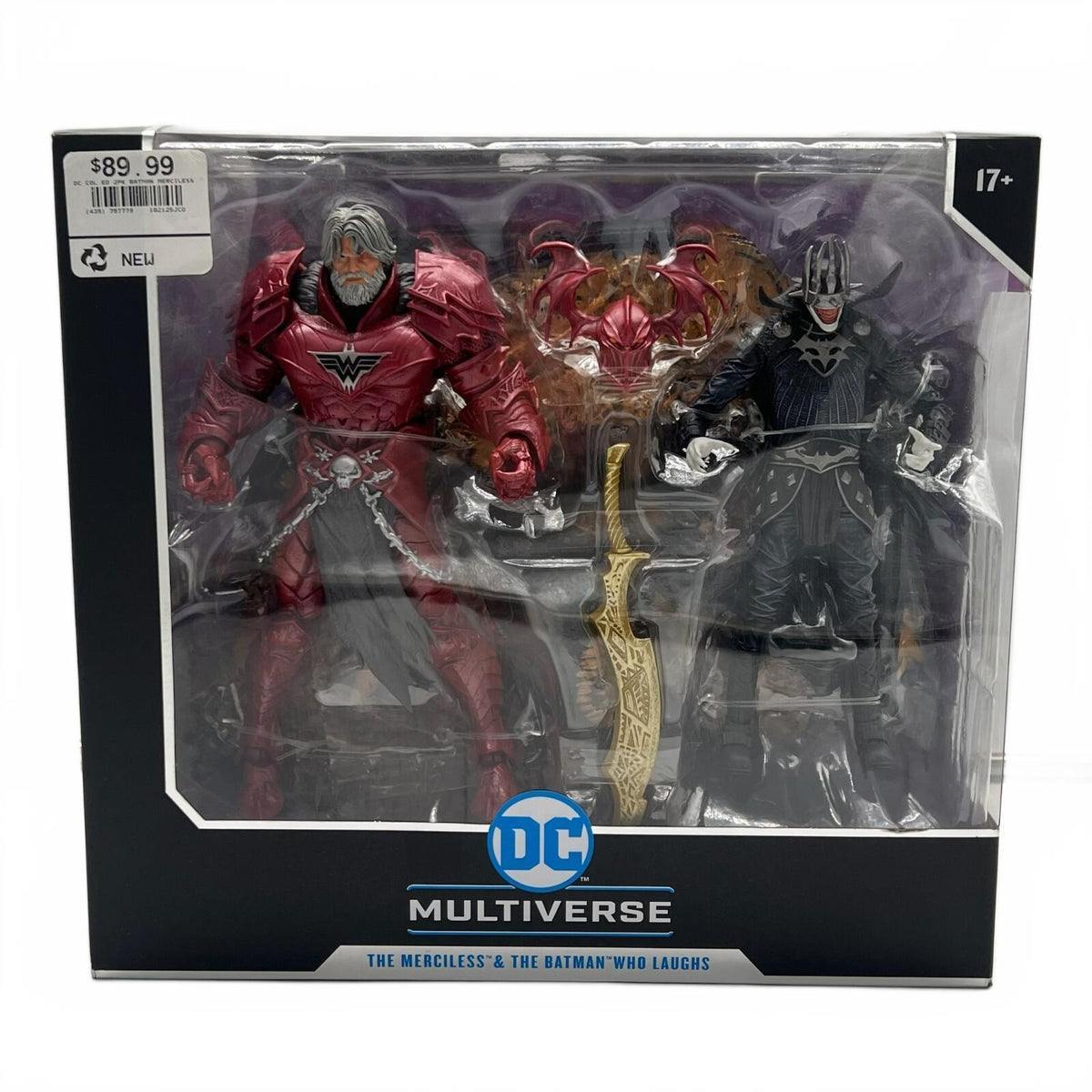 DC McFarlane The Merciless & Batman Who Laughs 2 Pack 7” Action Figures