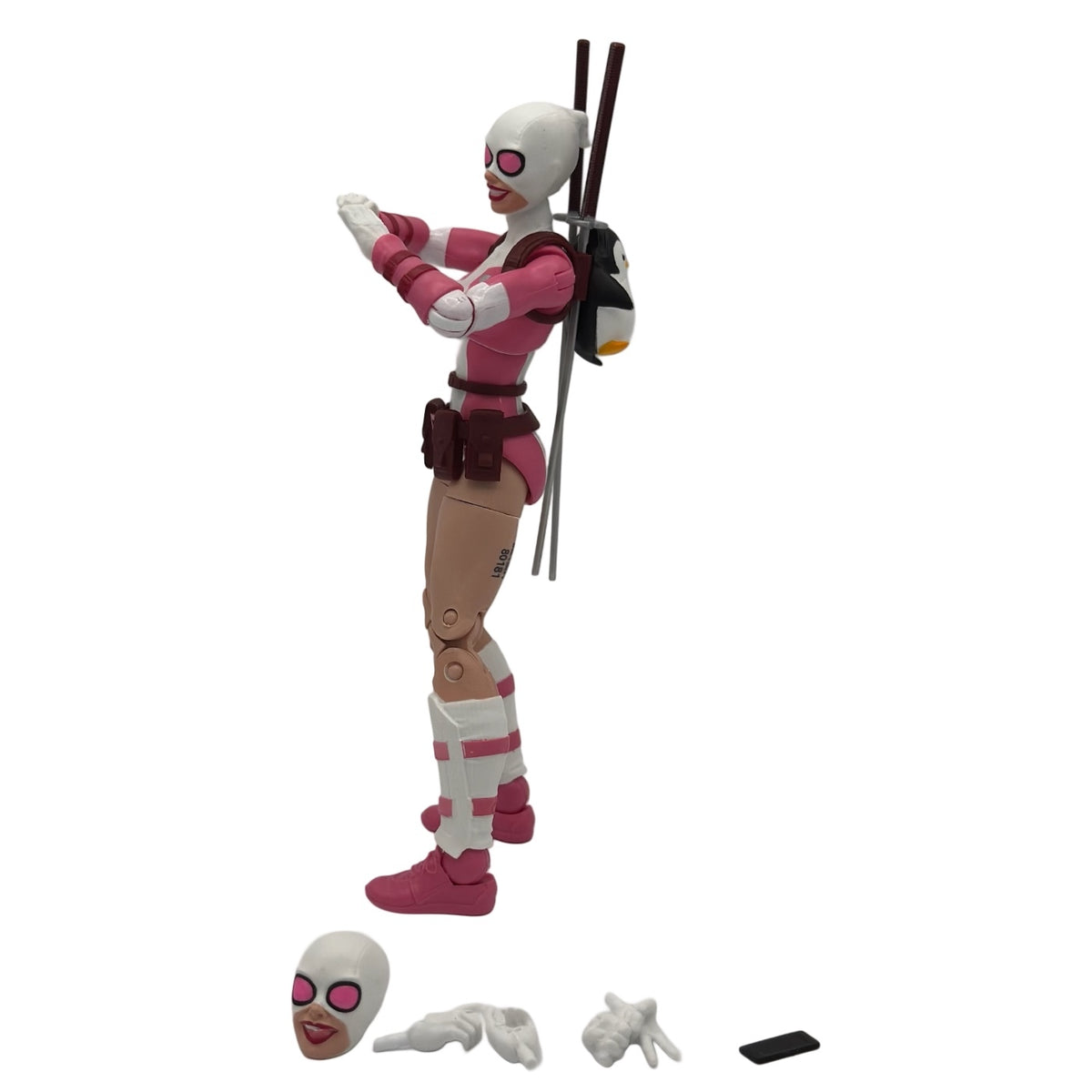 Marvel Legends Series Gwenpool (Lizard Wave BAF) 6” Action Figure