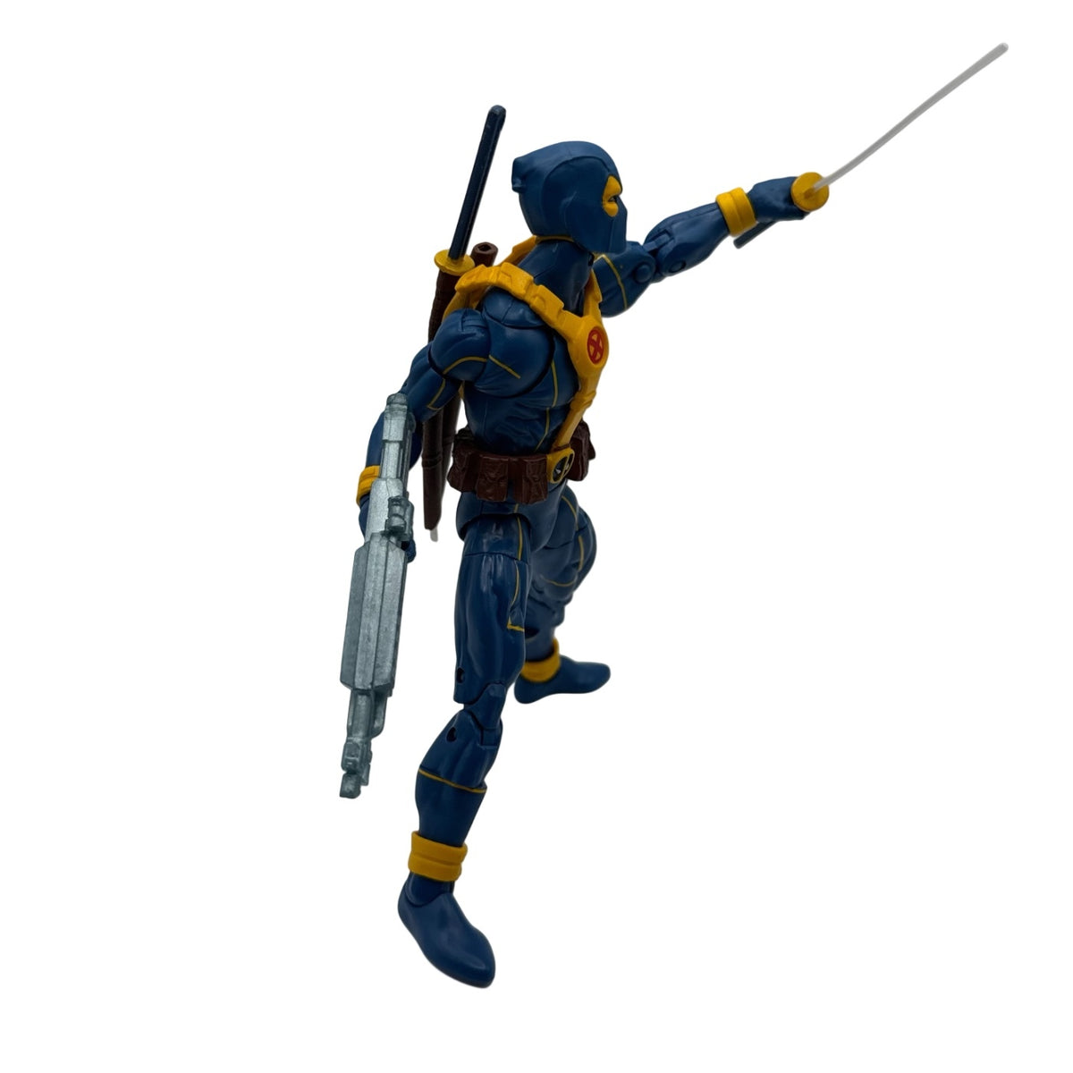 Hasbro Marvel Legends X-Force Blue Deadpool (Strong Guy BAF) 6" Action Figure