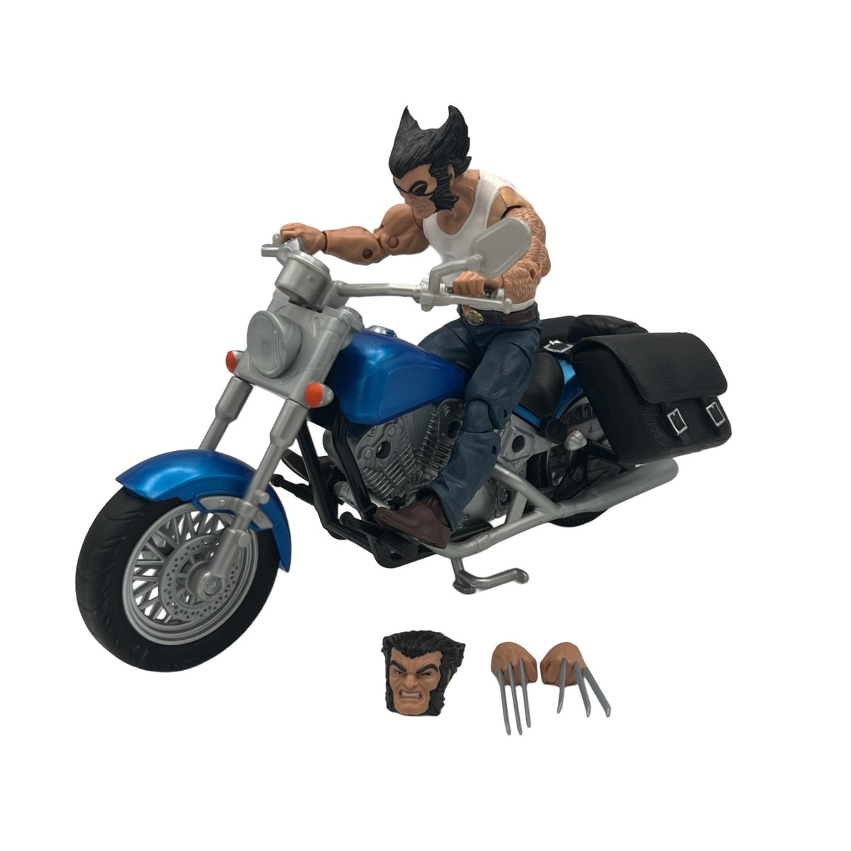 Marvel Legends Wolverine Deluxe (with Motorcycle) 6” Figure