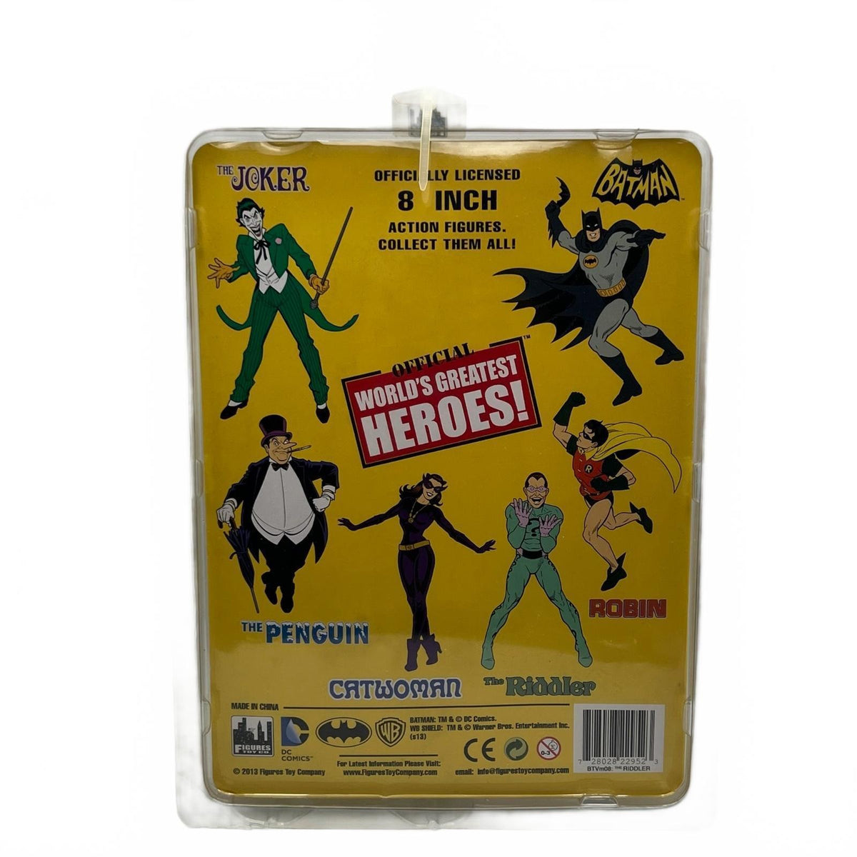 DC World’s Greatest Heroes! Riddler 8” Action Figure