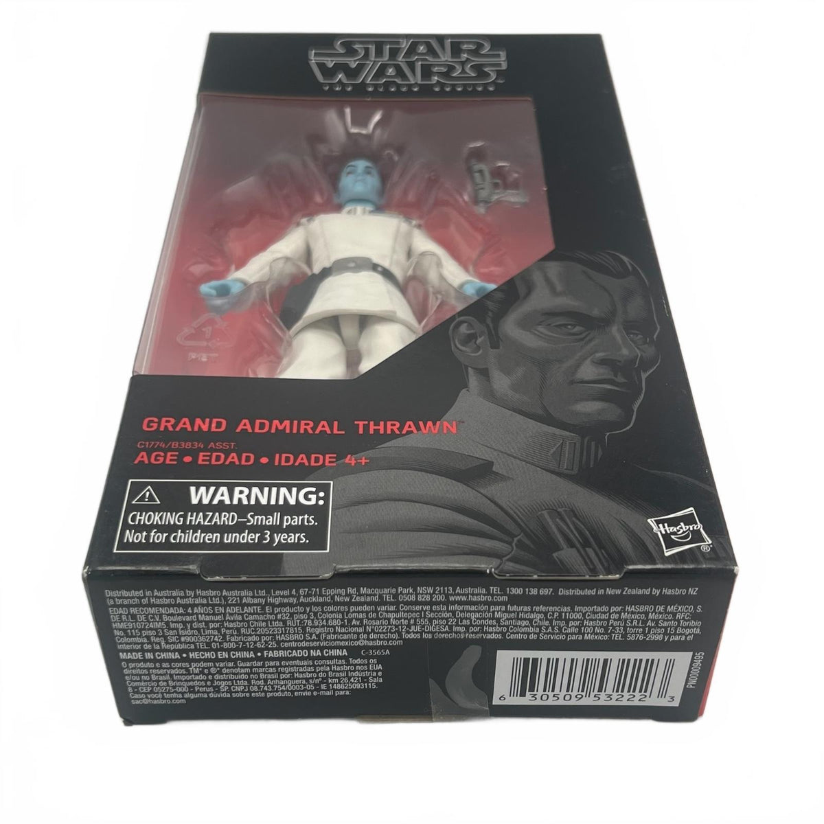 Star Wars Black Series Grand Admiral Thrawn 6” Action Figure #47