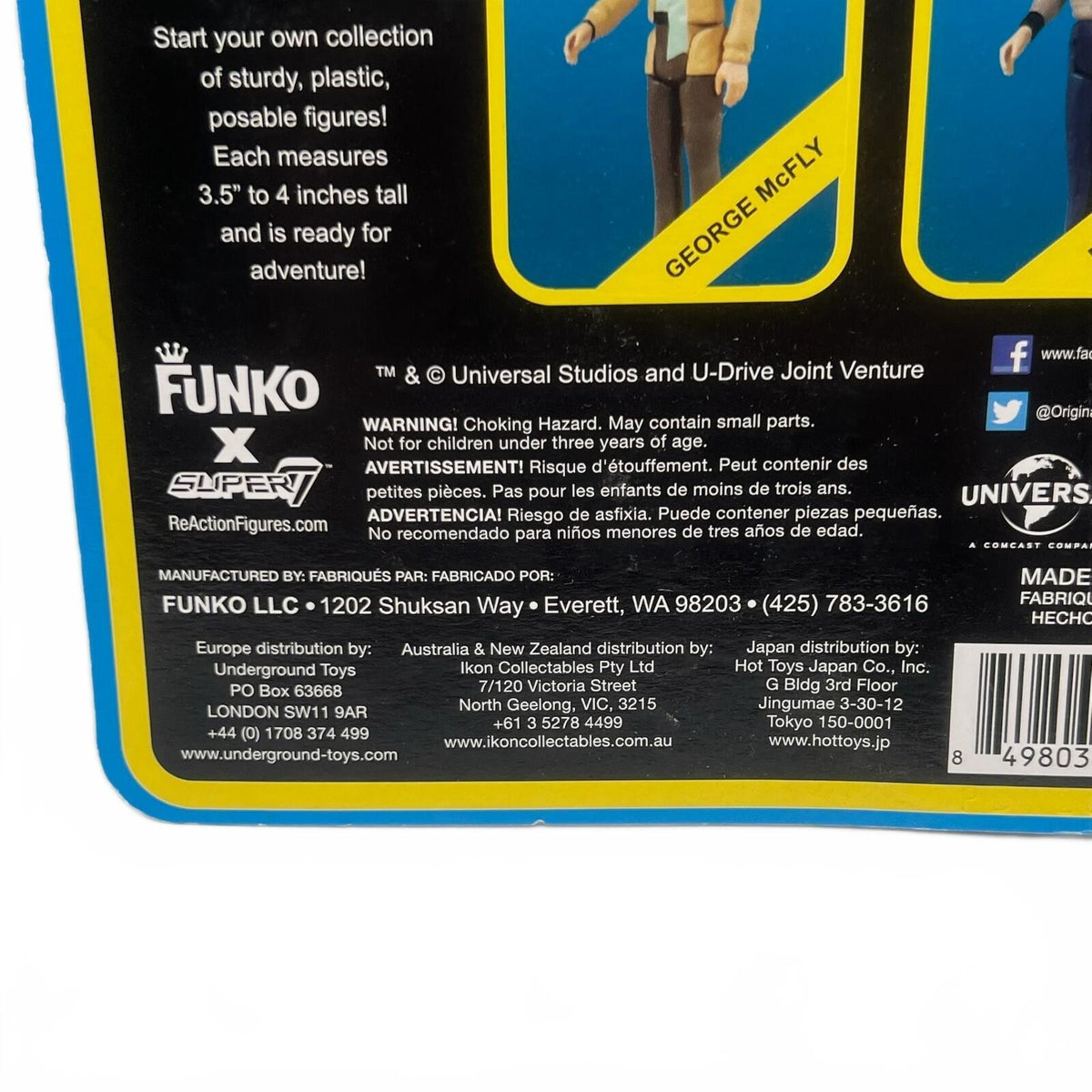 Funko ReAction Back to the Future Doc Brown 3.75" Action Figure