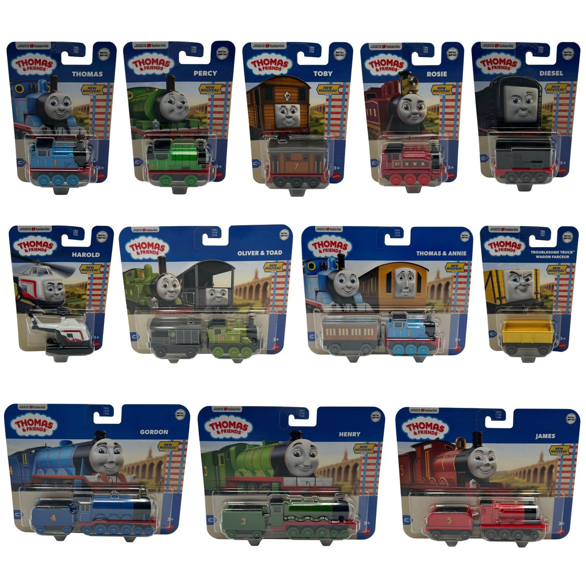 Thomas & Friends Metal Collection Lot of 12 Diecasts 2026 Mattel