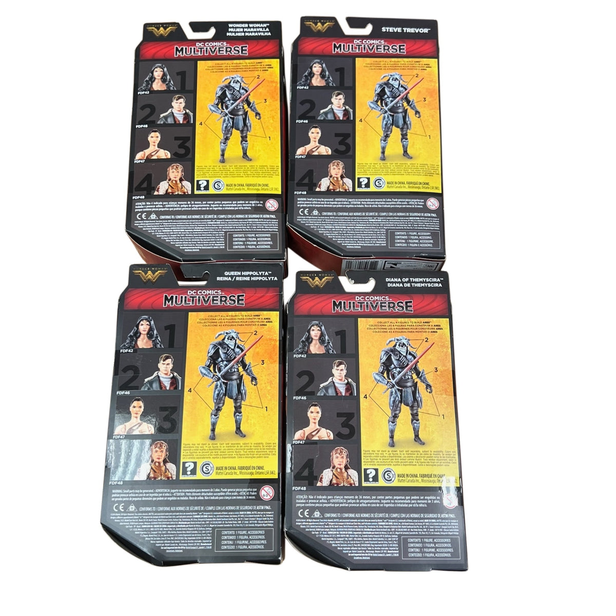 DC Universe Ares BAF Lot 6” Action Figure