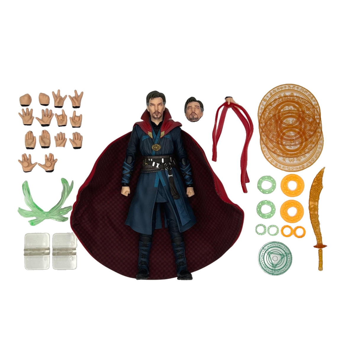 Bandai S.H.Figuarts Dr. Strange (Battle on Titan) 6" Action Figure w Accessories