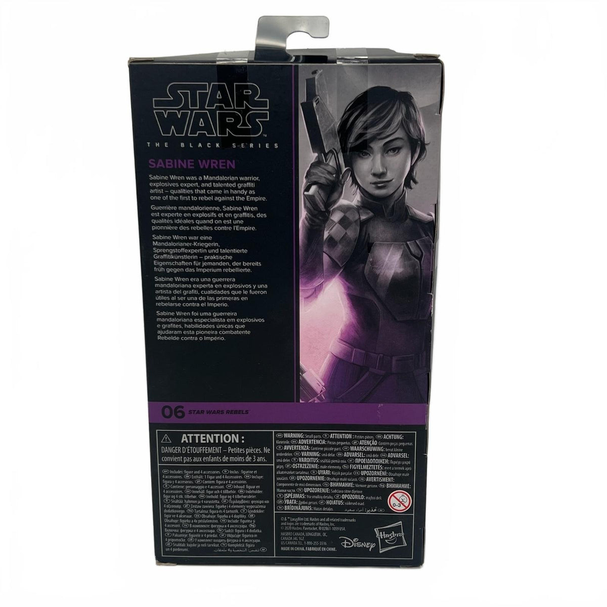 Star Wars Black Series Sabine Wren (Star Wars: Rebels) 6” Action Figure