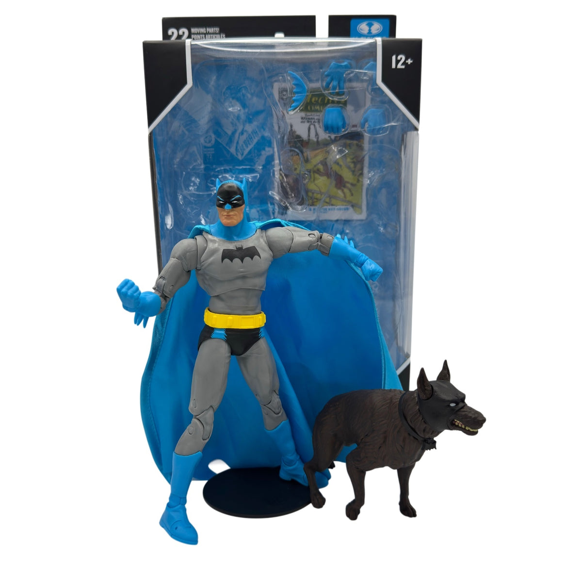 DC McFarlane Batman & Ace The Bat-Hound (Silver Age) 7” Action Figure