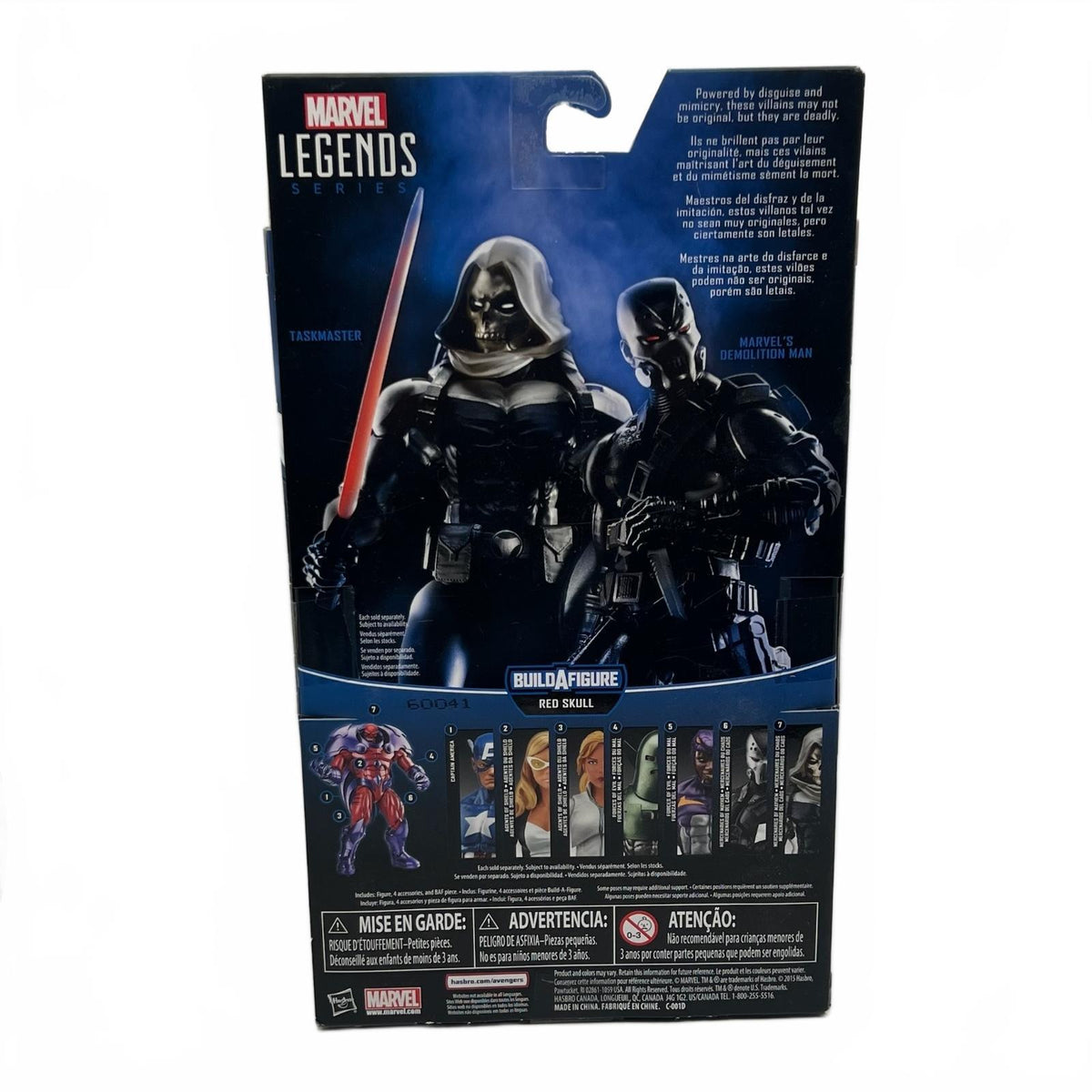 Marvel Legends Taskmaster (Red Skull BAF) 6” Action Figure