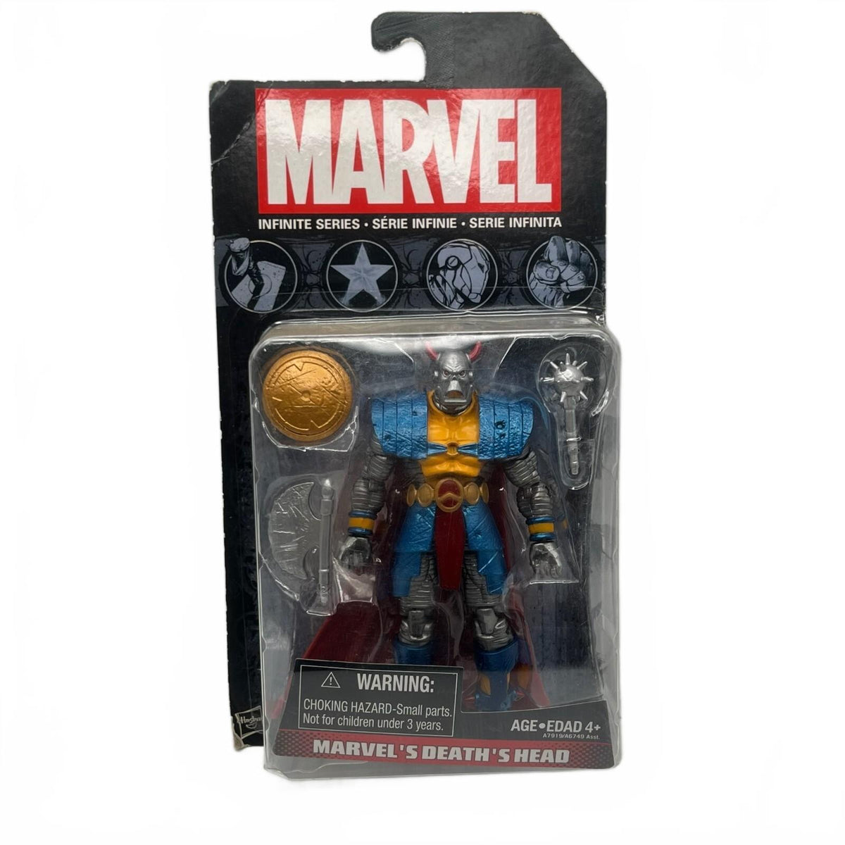 Hasbro Marvel Infinite Series Death's Head 3.75” Action Figure