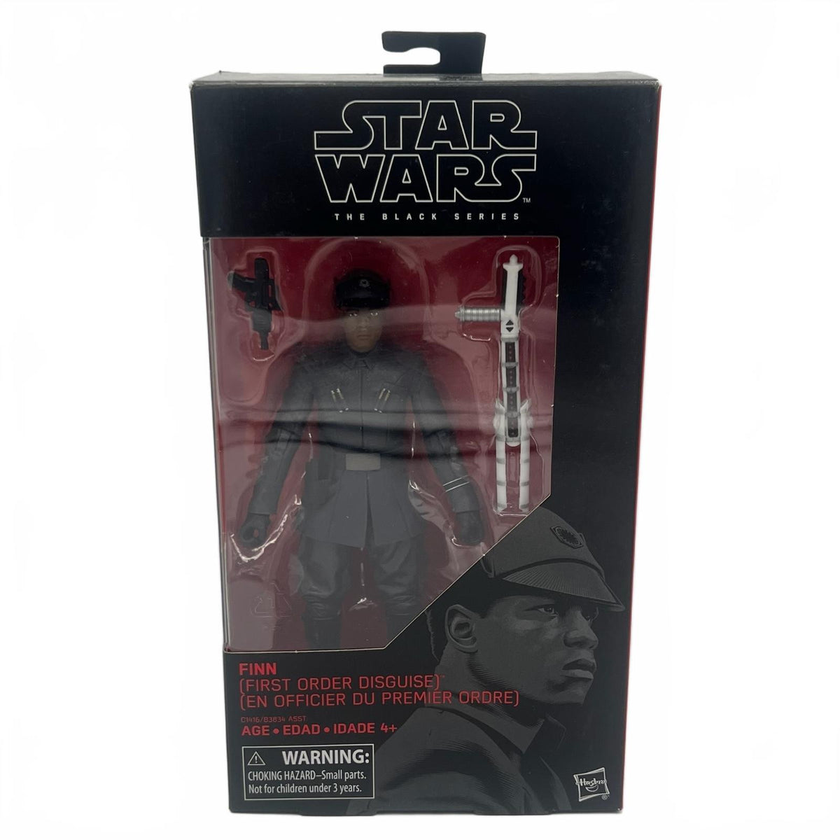 Star Wars Black Series Finn (First Order Disguise) 6” Action Figure #51