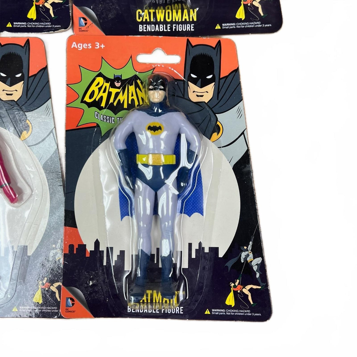 DC Bendables Batman Classic TV Lot 5” Action Figures