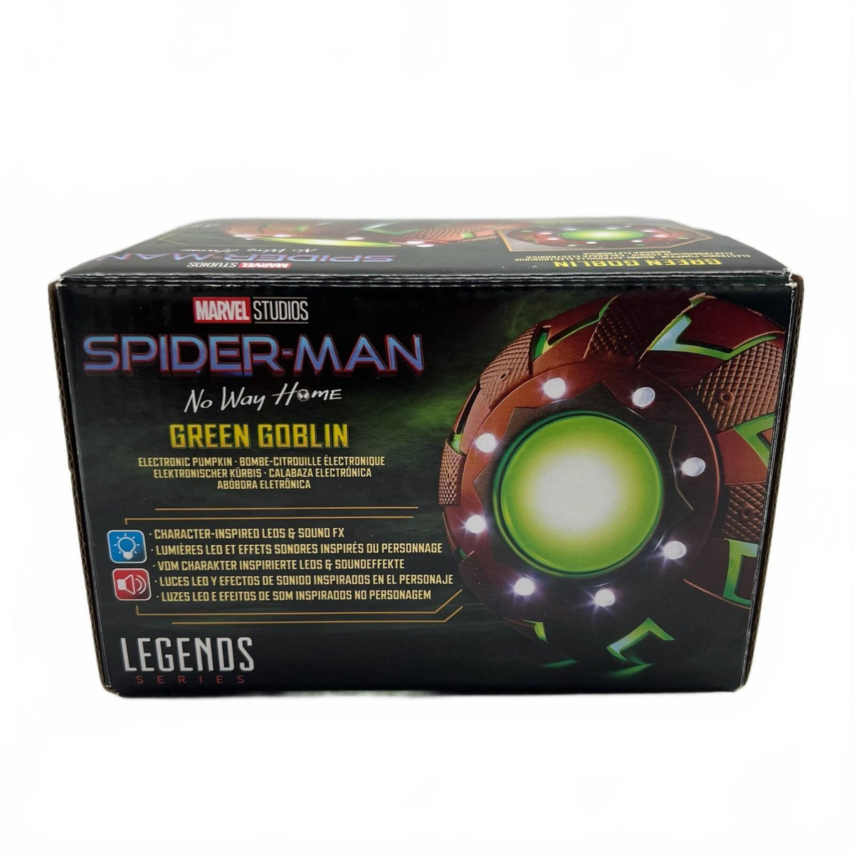 Marvel Legends Green Goblin Pumpkin Bomb (Spider-Man: No Way Home) *TESTED & WORKING*