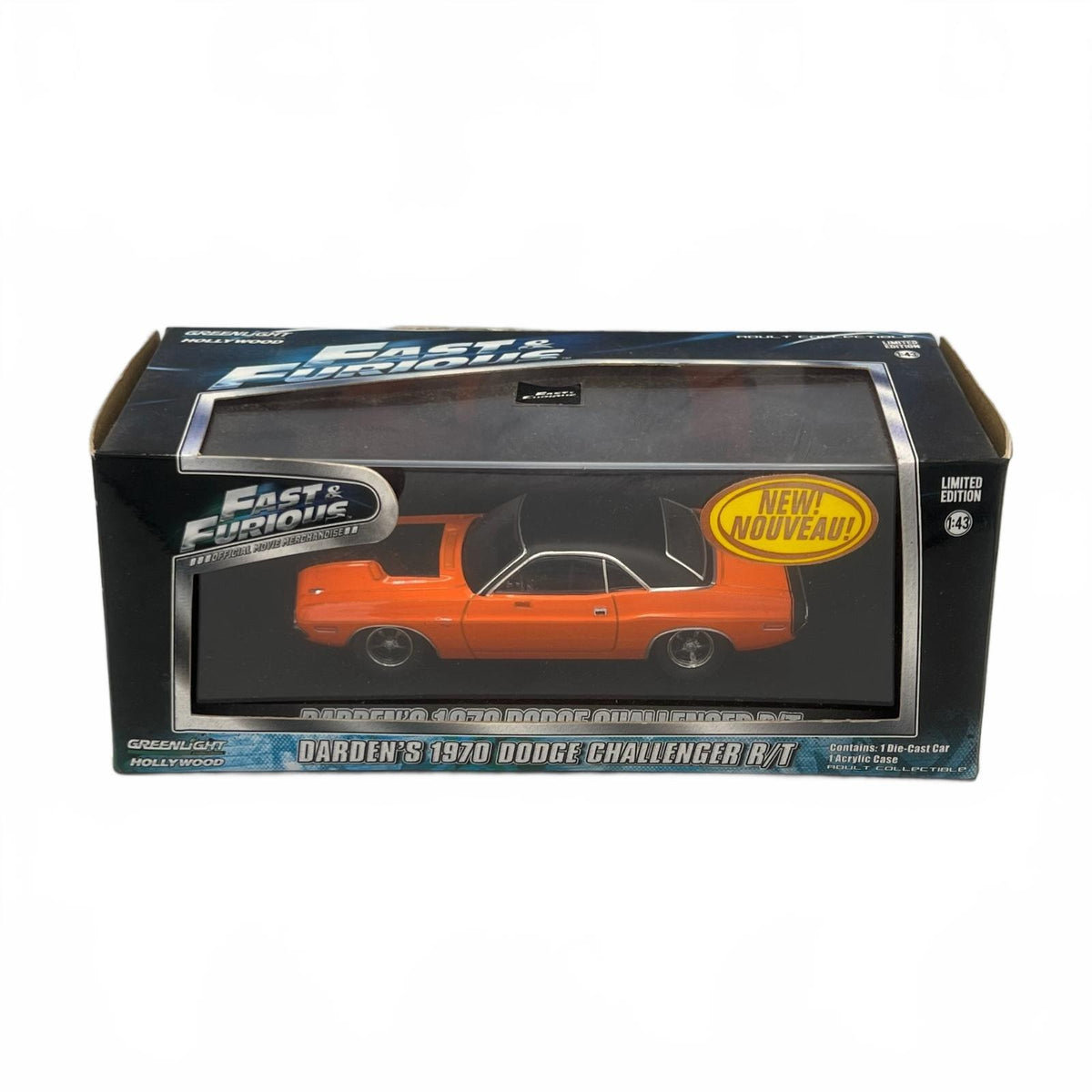 Fast and the Furious Jada Toys Darden’s 1970 Dodge Challenger R/T
