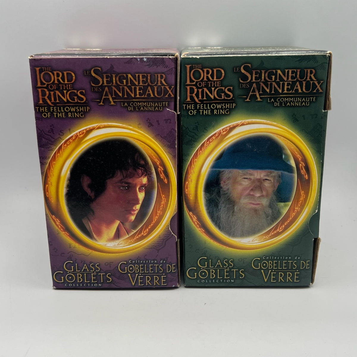 Lord of The Rings Frodo and Gandalf cup set