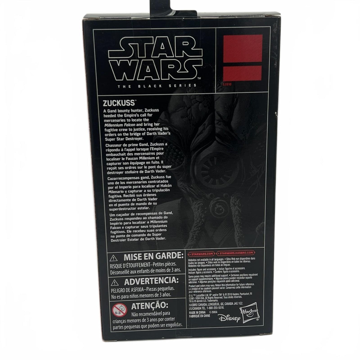 Star Wars Black Series Zuckuss 6” Action Figure