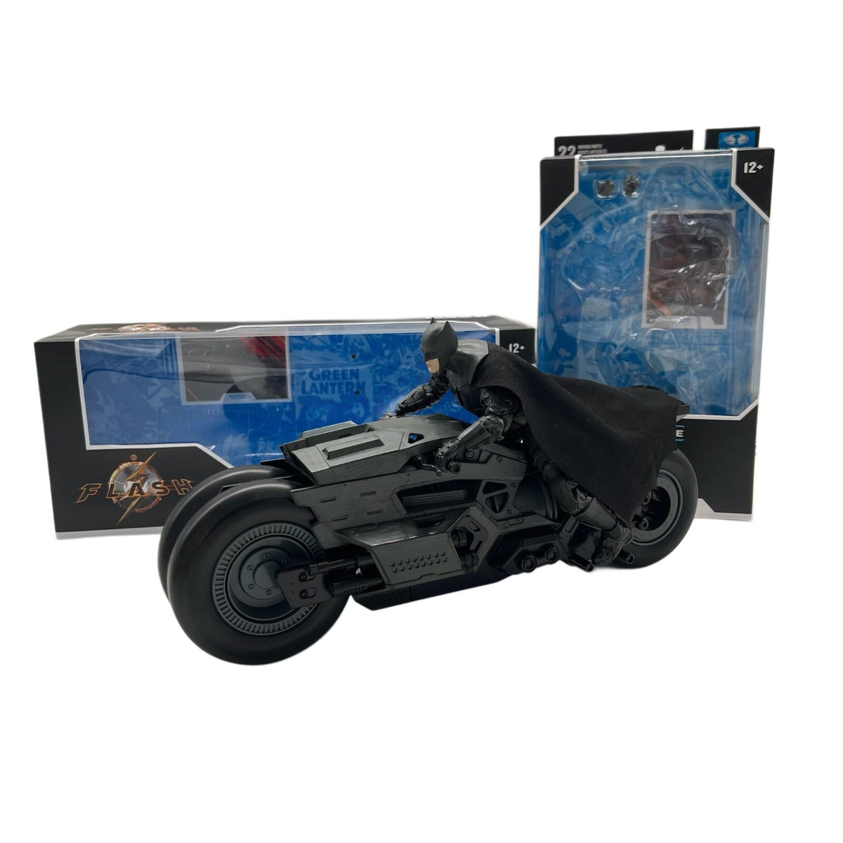 DC McFarlane Batman & Batcycle (The Flash 2023) 7” Action Figure