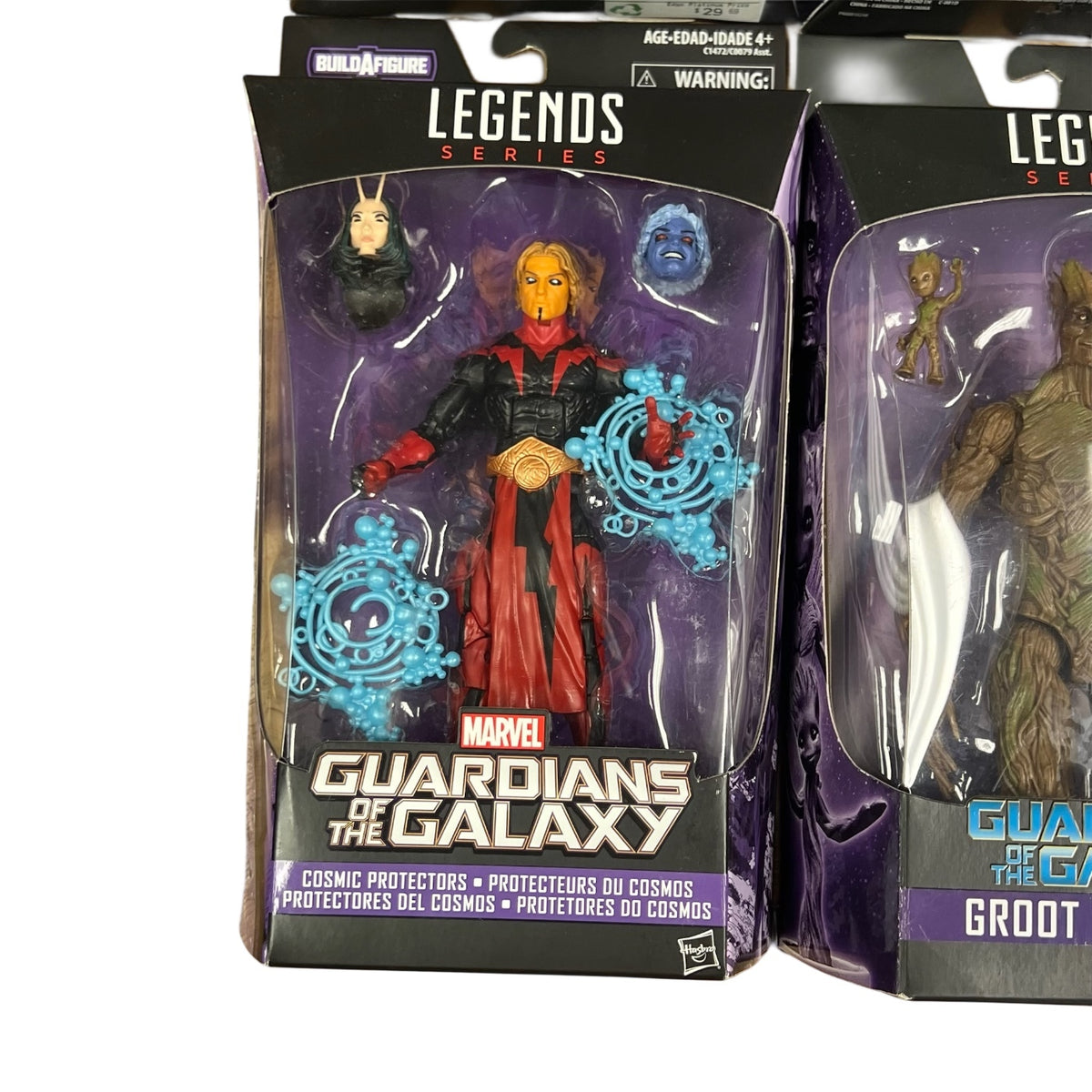 Marvel Legends Guardians of the Galaxy Vol. 2 Lot 6” Action Figures