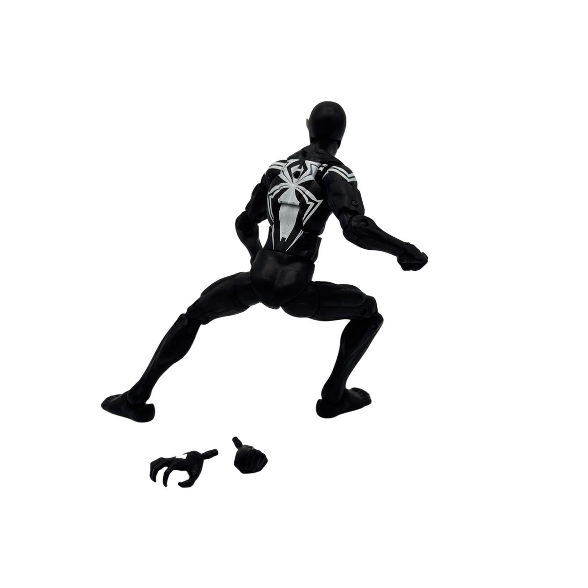 Marvel Legends Series Symbiote Spider-Man (BAF Kingpin Wave) 6” Action Figure