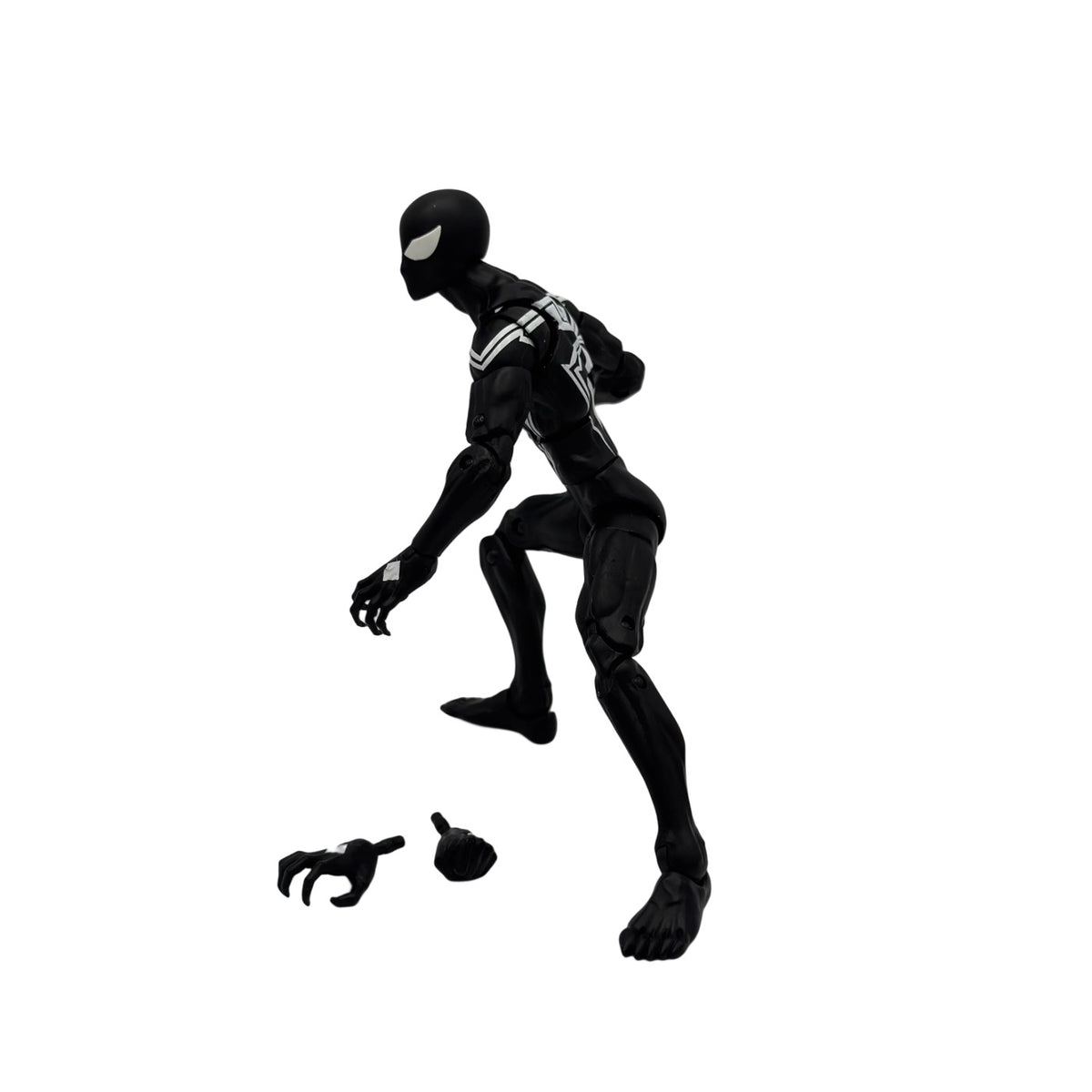 Marvel Legends Series Symbiote Spider-Man (BAF Kingpin Wave) 6” Action Figure