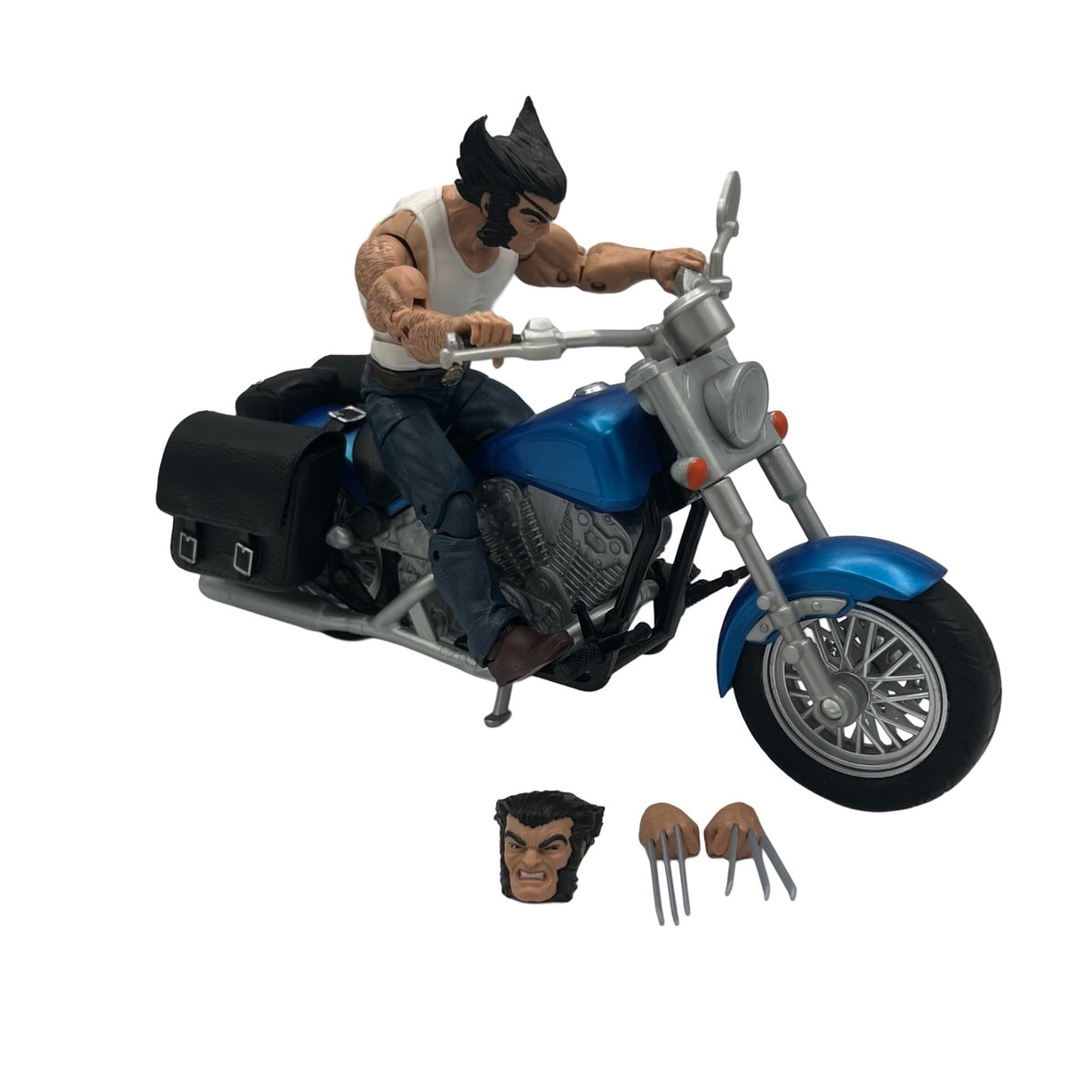Marvel Legends Wolverine Deluxe (with Motorcycle) 6” Figure