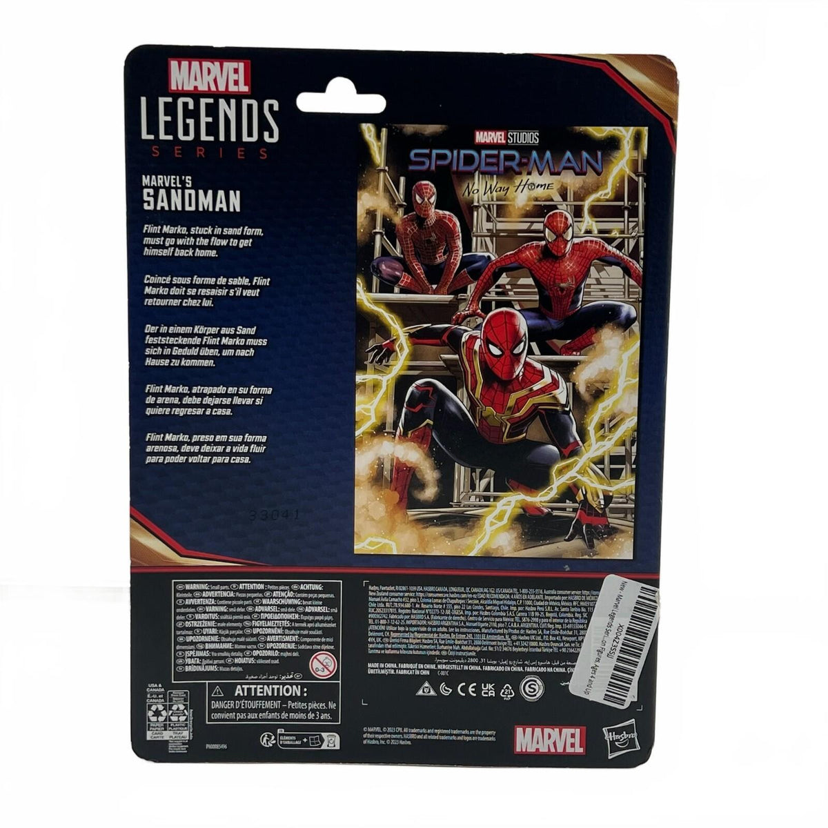 Marvel Legends Sandman (Spider-Man: No Way Home) 6” Action Figure