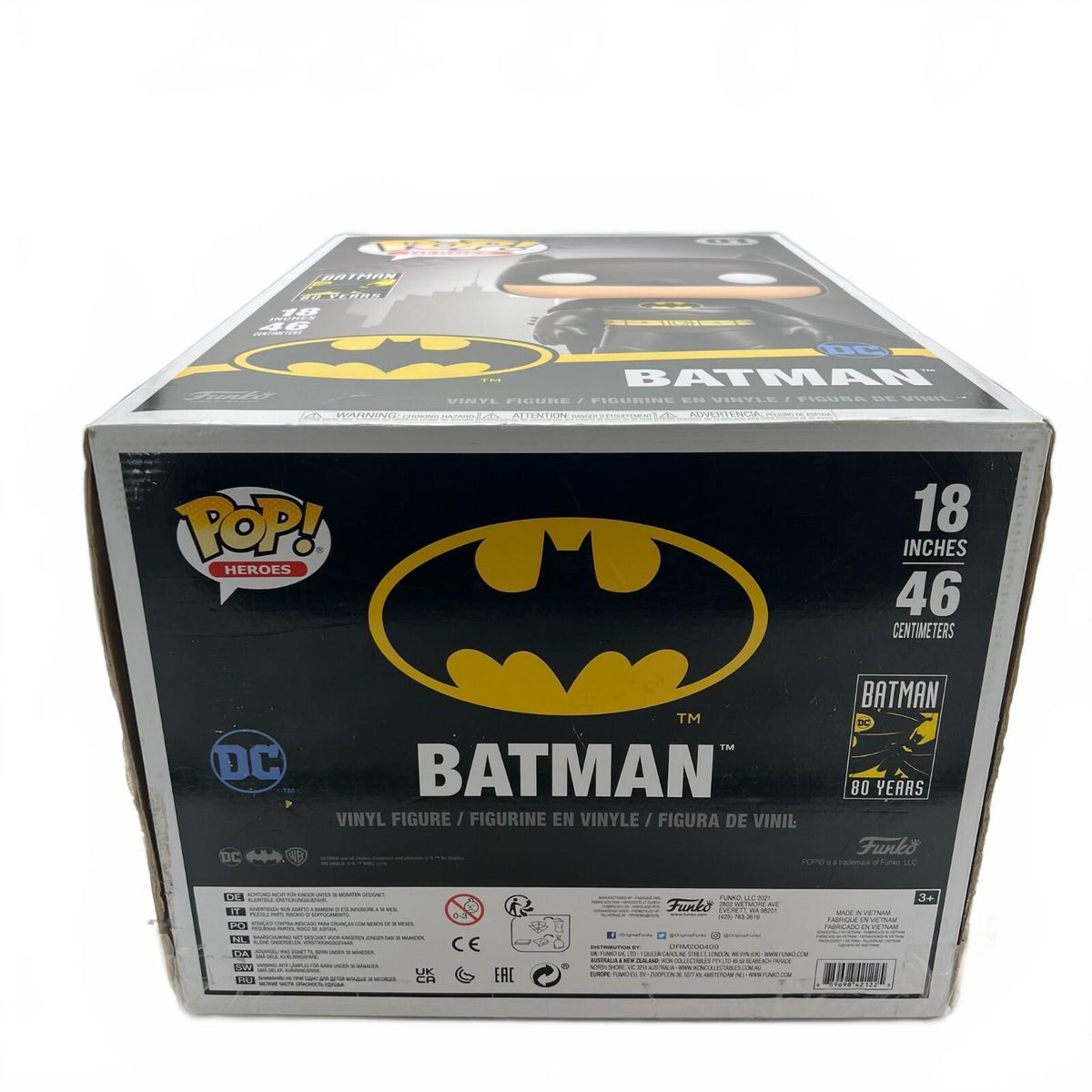 Funko Pop! Vinyl #01 Batman Mega Size 18"