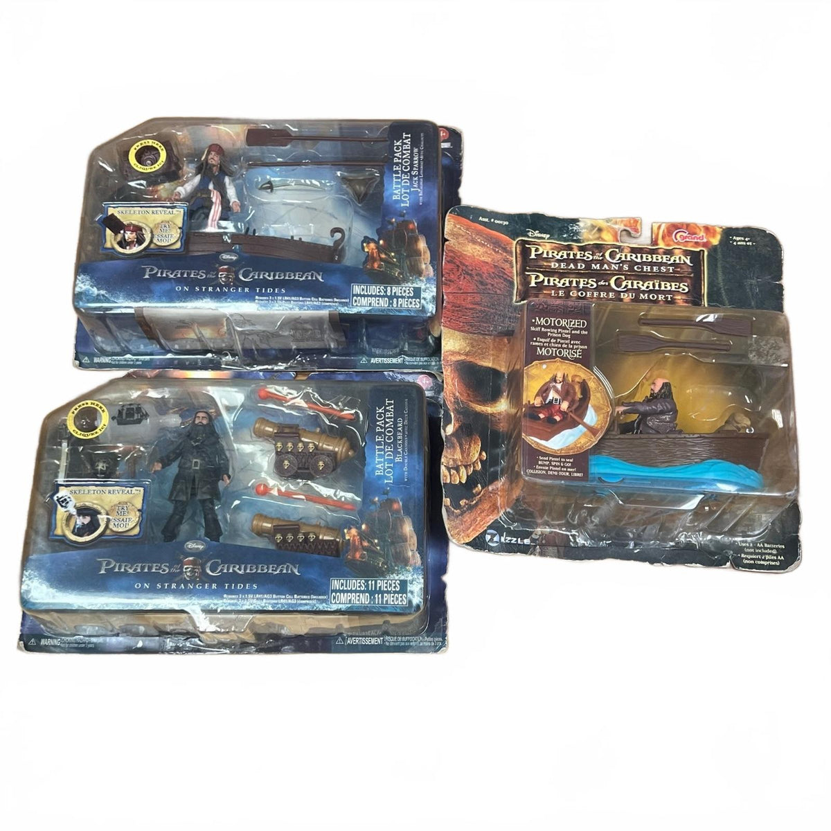 Jakks Pirates of the Caribbean Figure Lot
