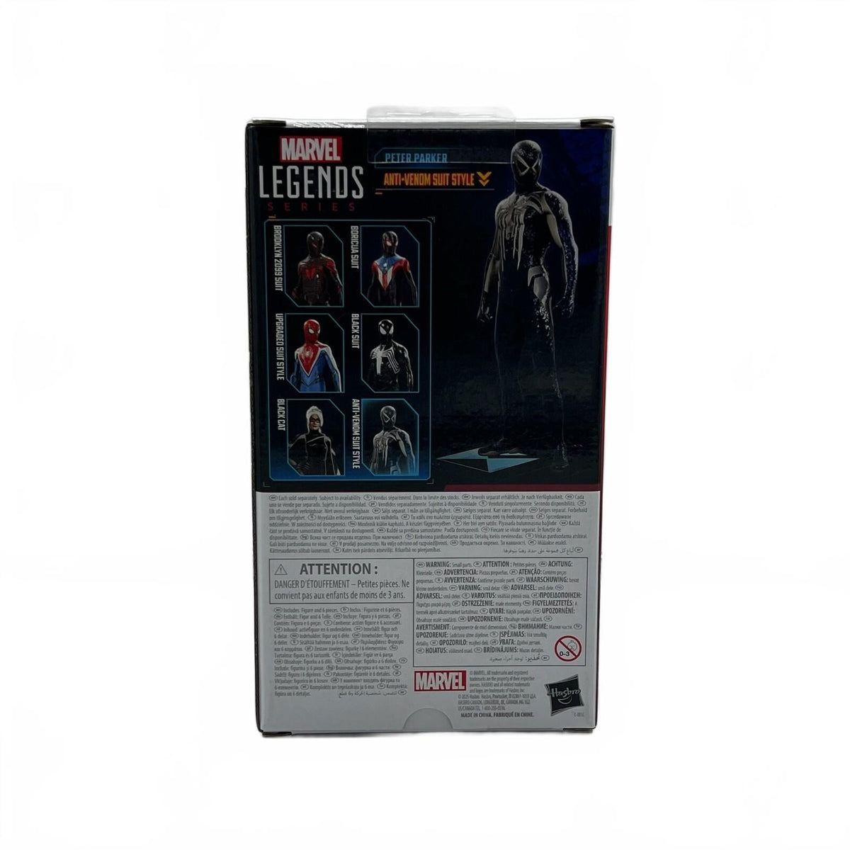 Marvel Legends Spider-Man PS5 Peter Parker Anti-Venom Suit 6”  Action Figure