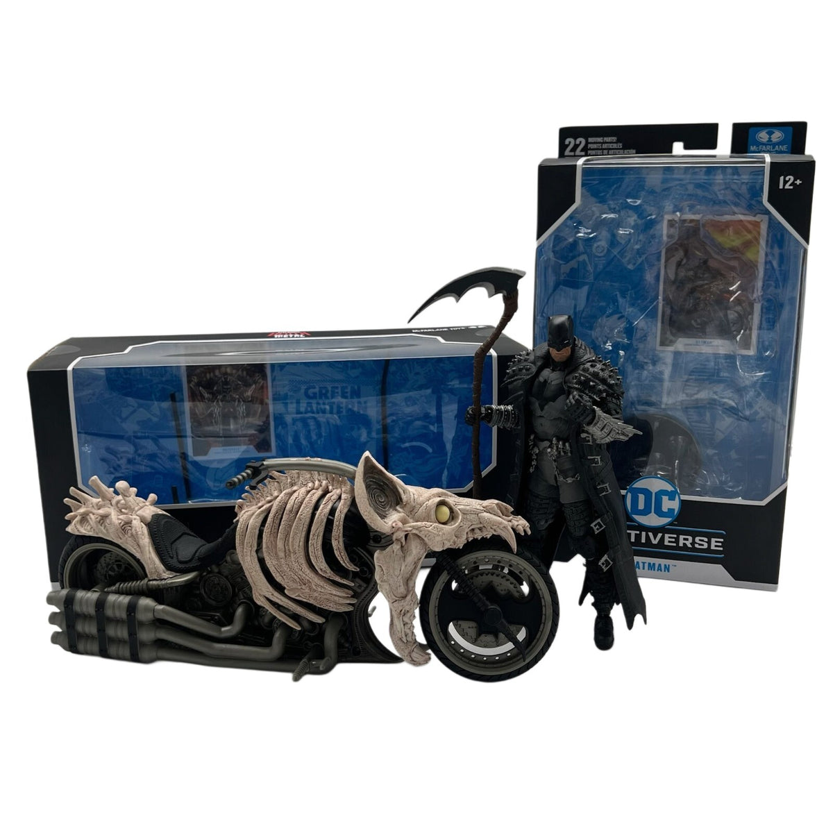 DC McFarlane Batman & Batcycle (Dark Knights: Death Metal) 7” Action Figure