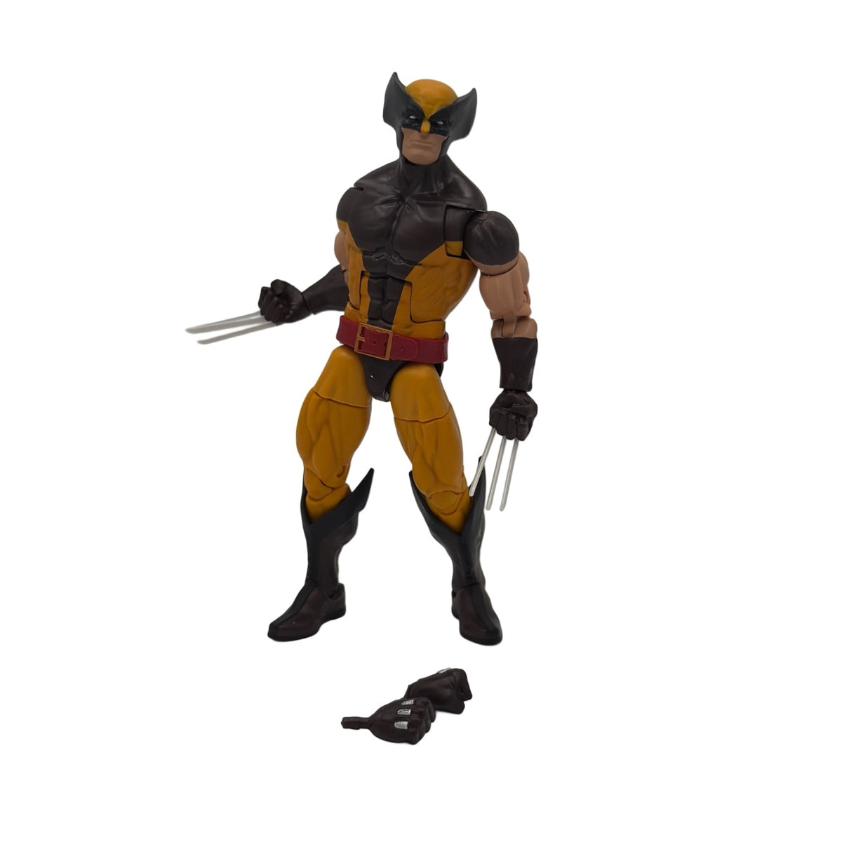 Marvel Legends X-Men Brown Suit Wolverine (Juggernaut BAF) 6” Action Figure
