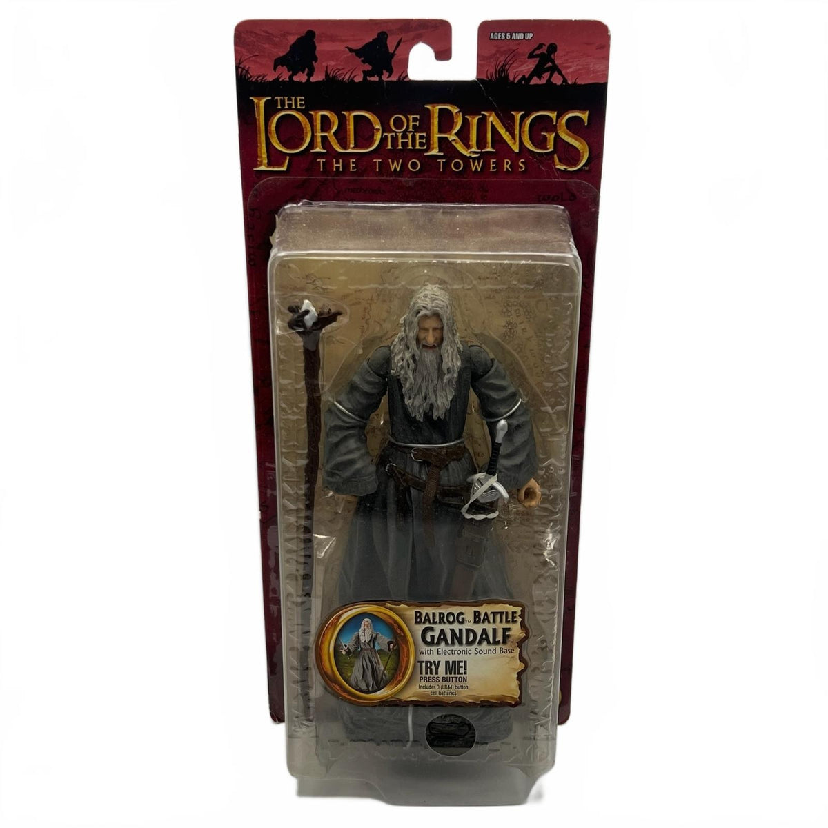 Lord of The Rings Toybiz Gandalf (Balrog Battle) 6” Action Figure