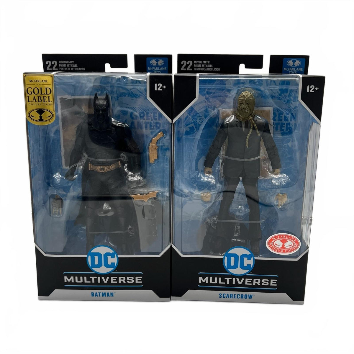 DC McFarlane Batman and Scarecrow (Batman Begins) 7” Figures