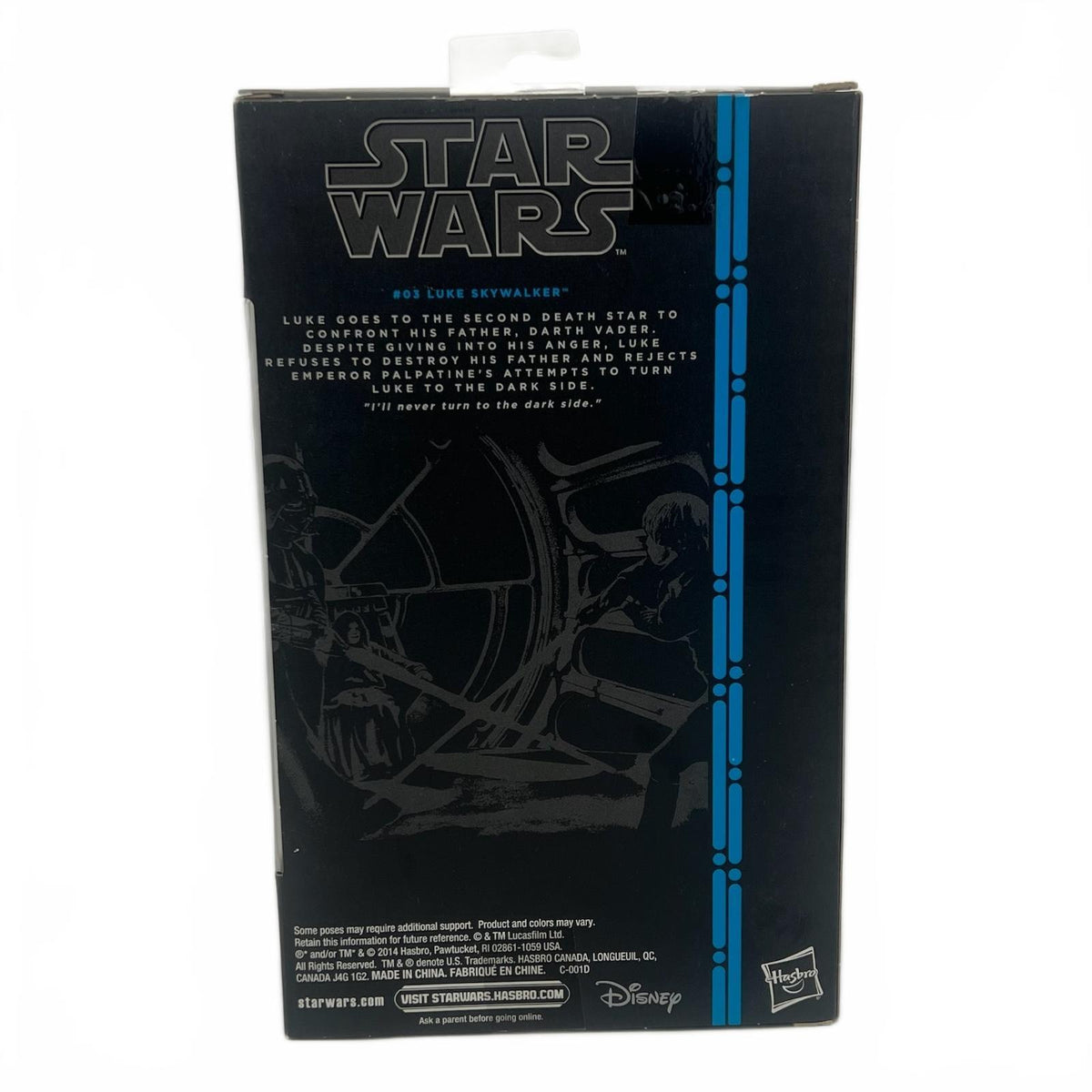 Star Wars Black Series #02 Luke Skywalker 6” Action Figure