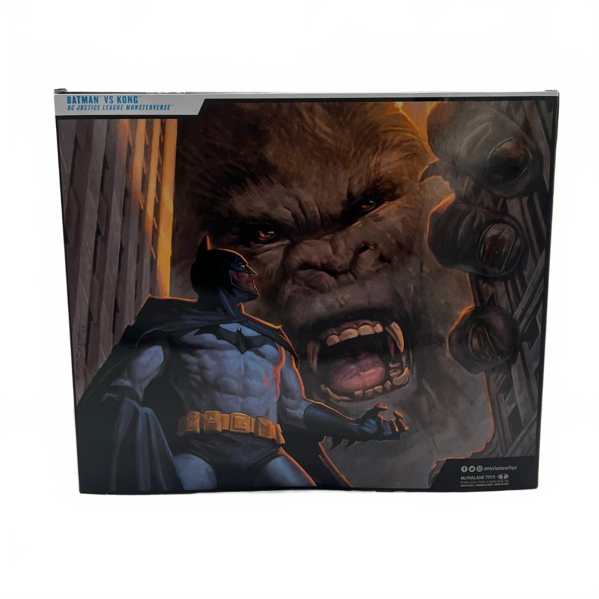 DC McFarlane Batman Vs. Kong (Monsterverse) 2 Pack 7” Action Figures