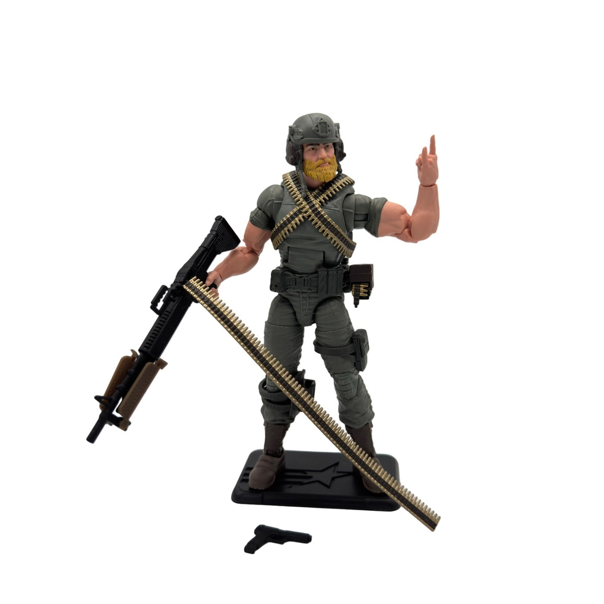 GI Joe Classified Series Craig "Rock 'N Roll" Retro Cardback 6" Action Figure