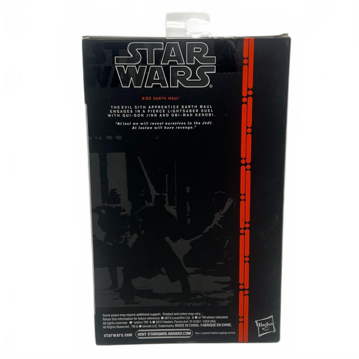 Star Wars Black Series #02 Darth Maul 6” Action Figure