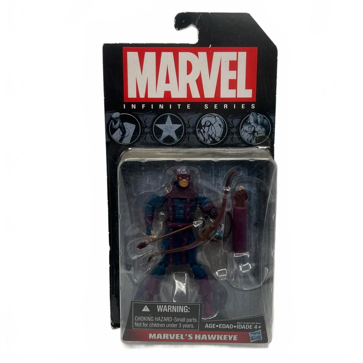 Hasbro Marvel Infinite Series Hawkeye 3.75” Action Figure