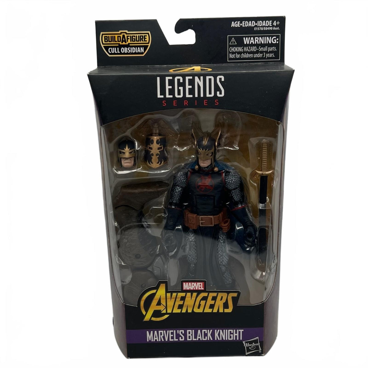 Marvel Legends Black Knight (Cull Obsidian BAF) 6” Action Figure