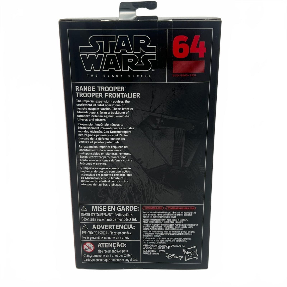 Star Wars Black Series Range Trooper 6” Action Figure #64