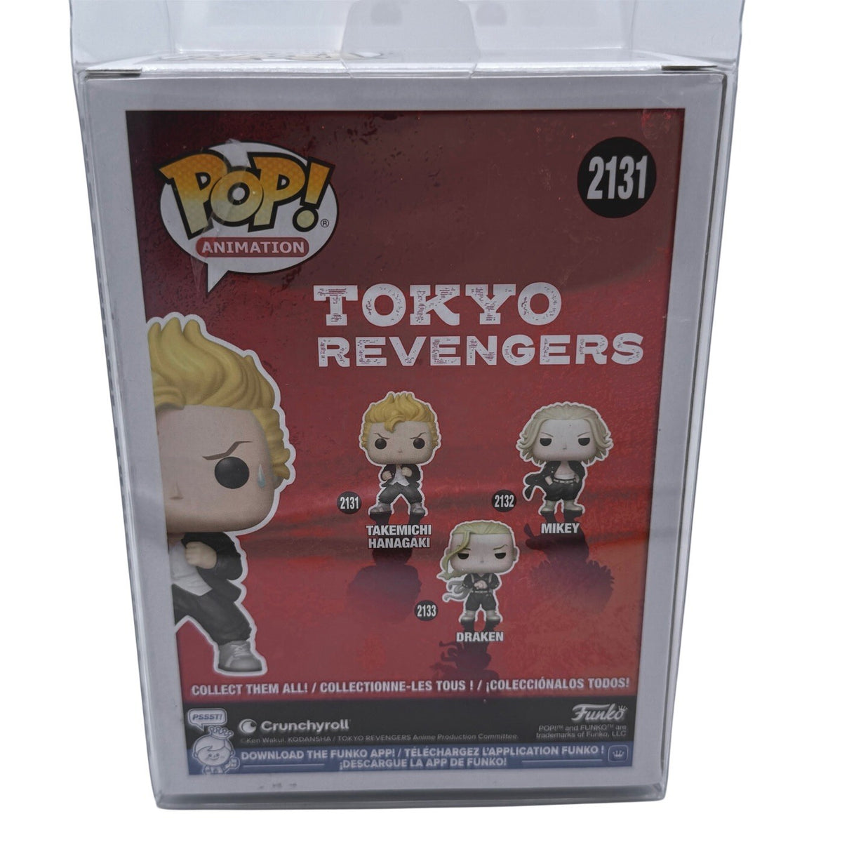 Takemichi Hanagaki 2131 Tokyo Revengers Funko Pop Signed AJ Beckles w JSA Cert