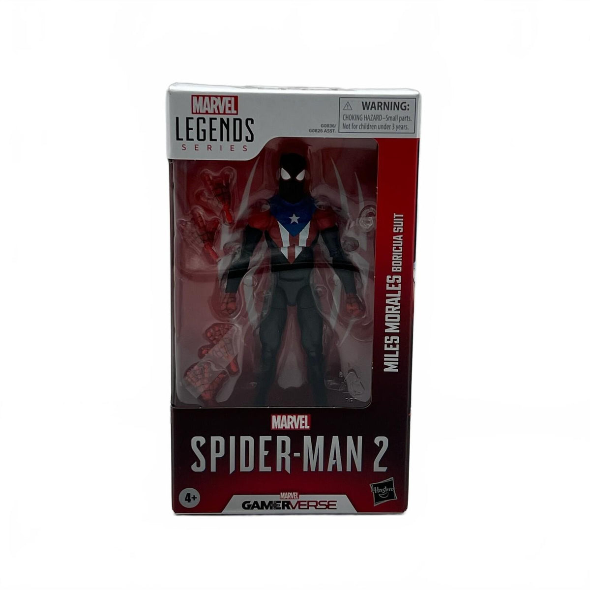Marvel Legends Spider-Man PS5 Miles Morales Boricua Suit 6” Action Figure